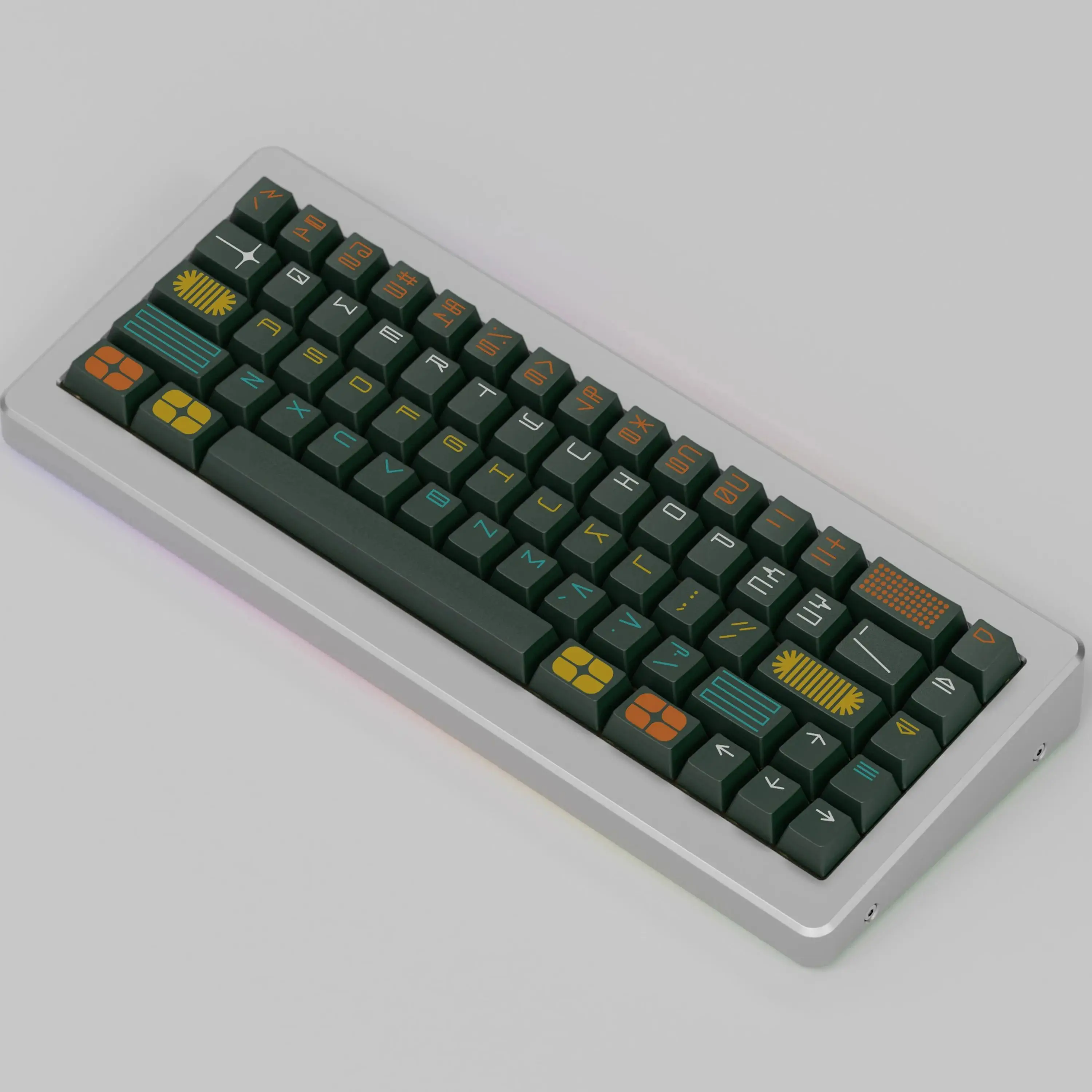 Teclas Expo 142 teclas Material PBT perfil CHERRY DYE-SUB personalizado para teclado mecánico CHERRY MX Switch - imagen 2