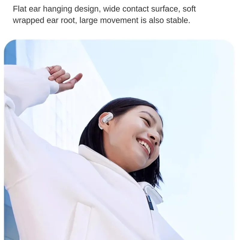 Original SHOKZ T511 OpenFit Air Open auriculares inalámbricos Bluetooth auriculares deportivos llamada HD reducción de ruido soporte aplicación - imagen 5