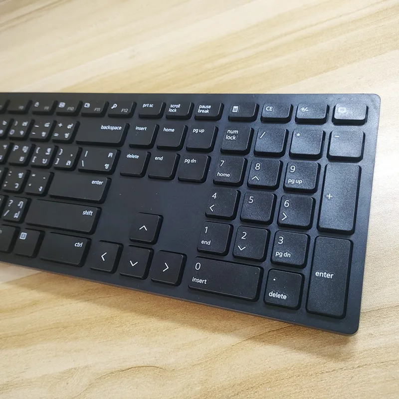 Juego de teclado y ratón inalámbricos con diseño tailandés para ordenador portátil de oficina de escritorio Dell KM5221 - imagen 3