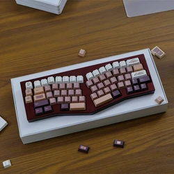 Teclas PBT para teclado mecánico MX Switch – Perfil Cherry Café
