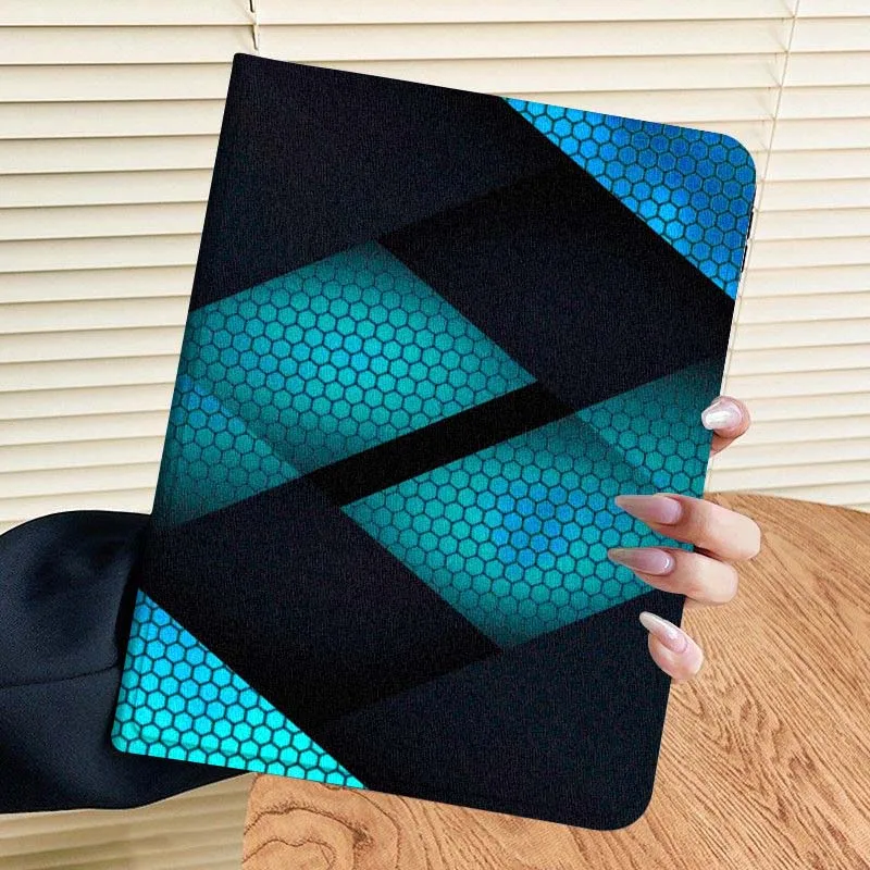Art geometric luxury pattern For Samsung Galaxy Tab S7 S8 S9 S10 11 12.4 13.1 FE Plus Lite Inch Cover Tablet Case - imagen 3