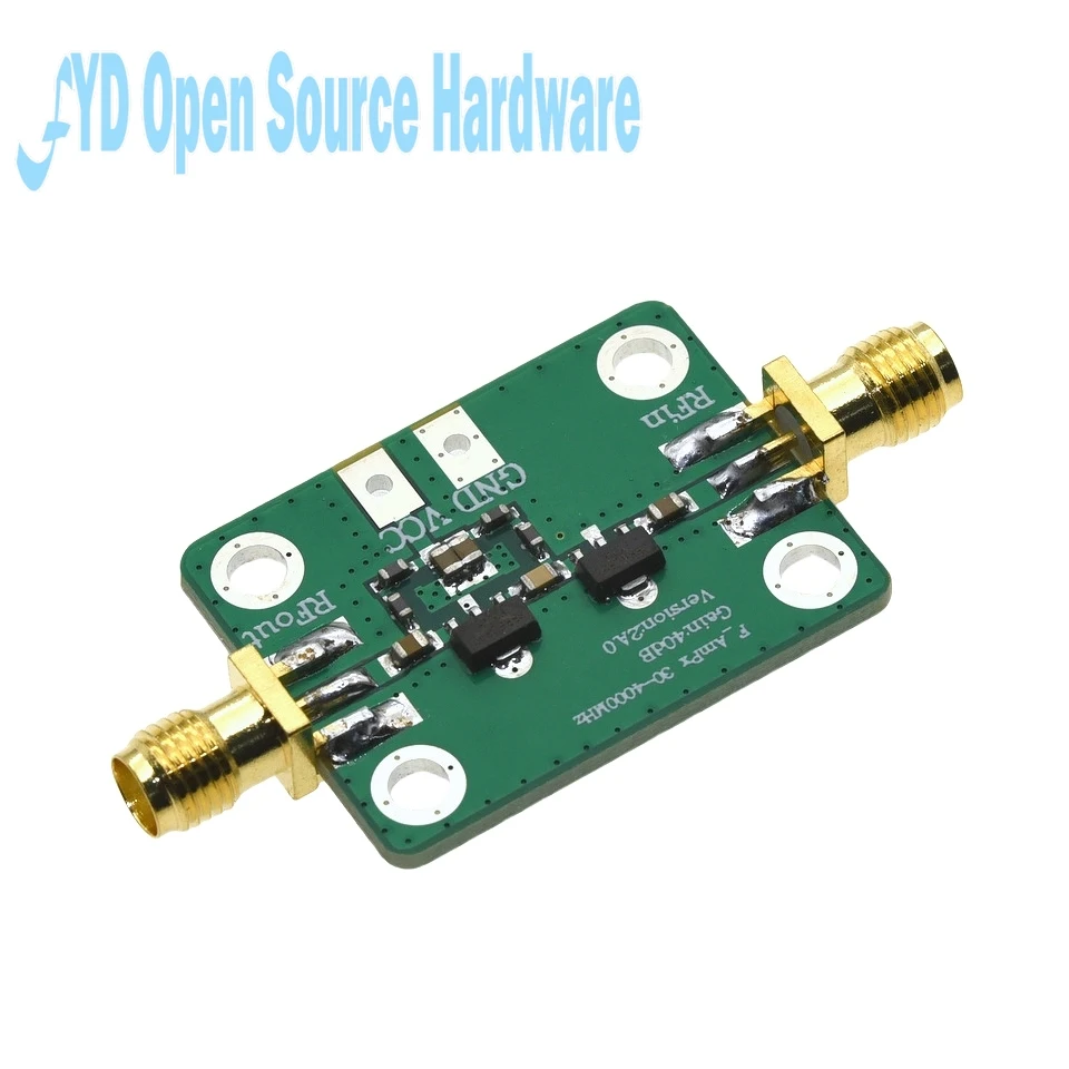 Amplificador RF de 30-4000MHZ ganancia de 40DB, placa LNA de bajo ruido, CC 5V 50Ω para FM HF VHFf/UHF - imagen 3
