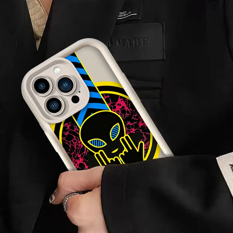 Funda Rapper Jul para iPhone 16 15 14 13 12 11 Pro Max XS X XR 8 7 6S 6 Plus SE 2020 Funda de silicona suave líquida a prueba de golpes - imagen 5