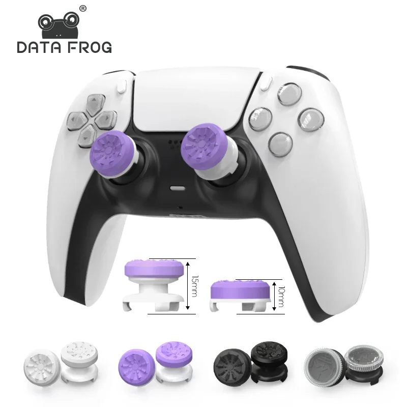 Tapa de Joystick de repuesto DATA FROG, palo FPS de alta altura para controladores de consola, tapa de palanca de mando de rendimiento Galaxy, tapa analógica de juego