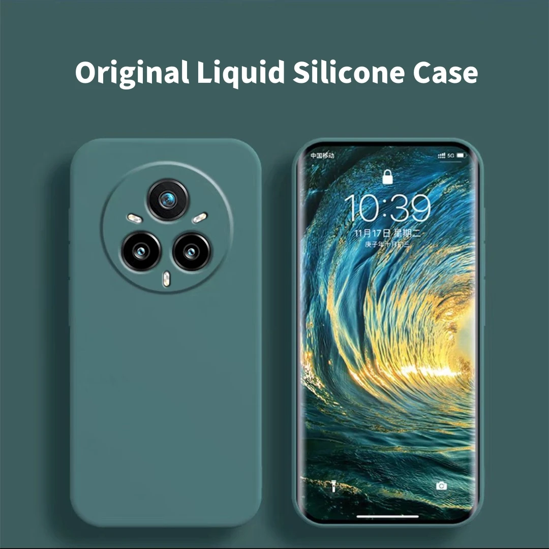 Funda de lujo para Realme 14 Pro Plus, funda Realme14 Pro + Fundas Coque, funda suave de silicona líquida Original Realme14 Pro Plus - imagen 2