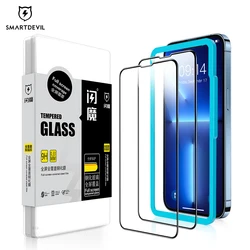 SmartDevil Protector Vidrio Templado iPhone 13 Pro Max Anti Luz Azul