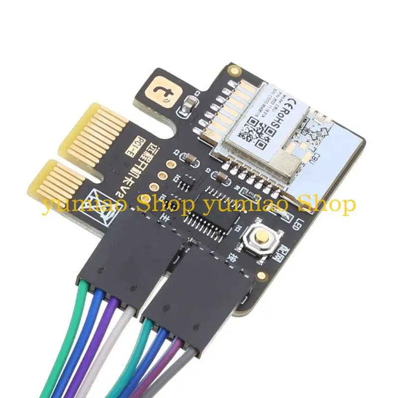 587b conmutadores wifi módulos wifi interruptores controlados controlados PCIe para PC computadora - imagen 5