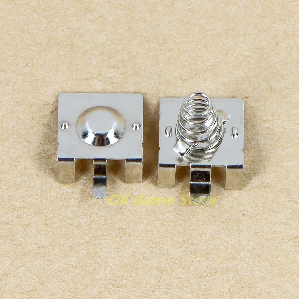 50 pares + terminales de batería postes positivos negativos contactos de resorte para GAMEBOY GB GBA GBC GBP carcasa de consola y placa base - imagen 3