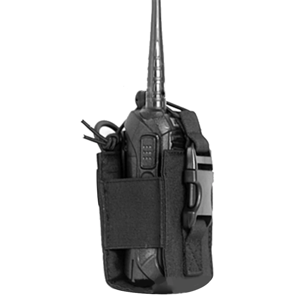 Organizador de intercomunicación de nailon 600D, bolsas de transporte portátiles para walkie-talkie, riñonera para exteriores resistente al desgaste, accesorios ligeros para acampar - imagen 3