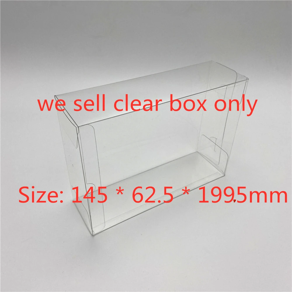 Protector de caja transparente para Nintendo WII/The Legend Of Zelda: Skyward Sword Collect Game Shell Storage Estuche de exposición transparente - imagen 3