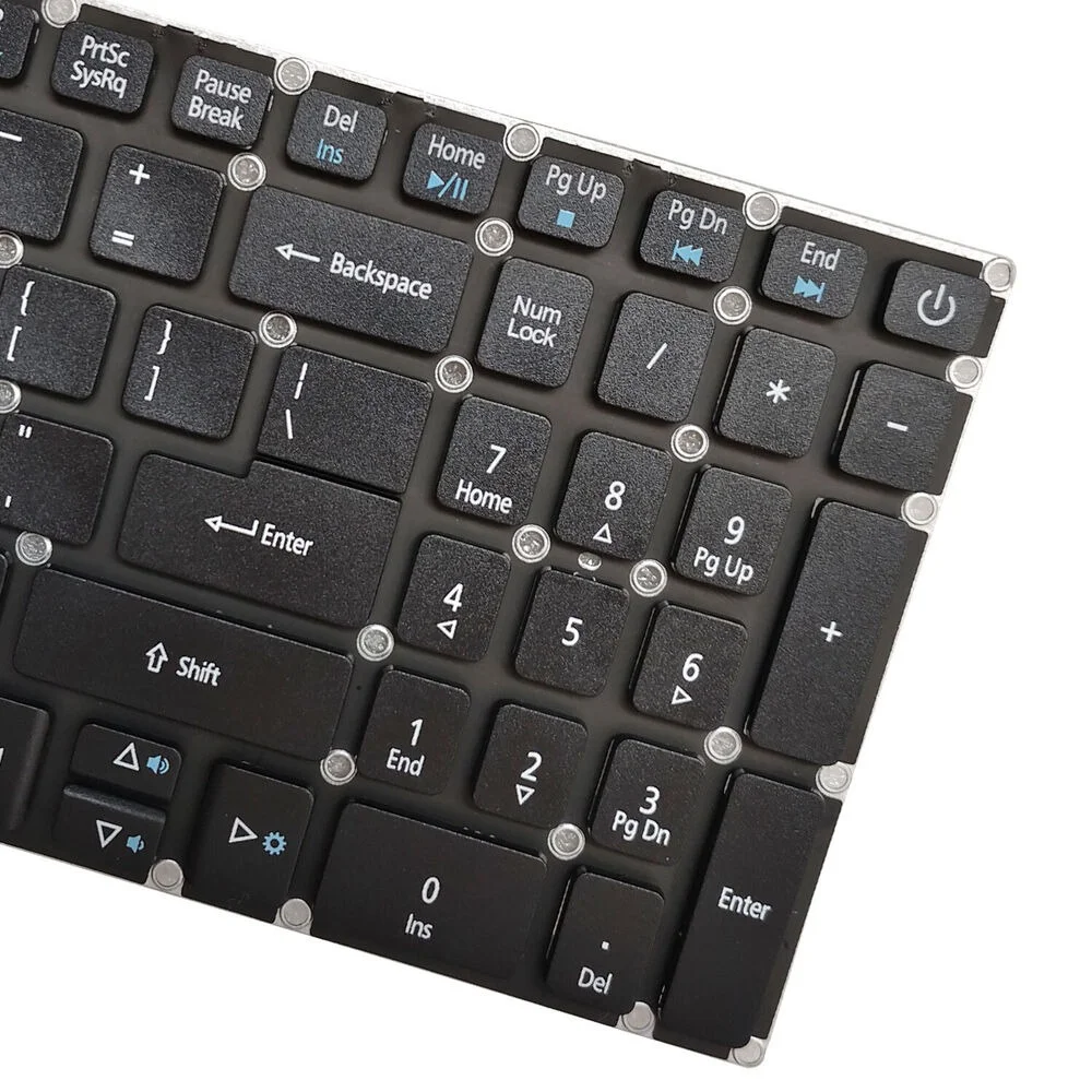 Teclado de ordenador portátil con retroiluminación, accesorio para Acer Aspire A515-51, A515-51G, A515-51G-503E, serie A515-51G-50AC - imagen 3