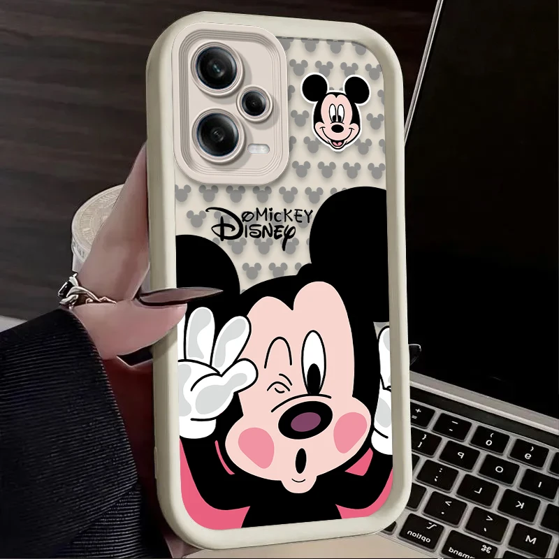 Funda de teléfono Disney Mickey Minnie para Xiaomi Redmi Note 13 12 11 Pro Plus 4G 5G 12S 11S 10S 10 9 9S Redmi 14C 13C 12C A3 12 - imagen 3
