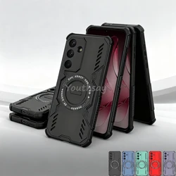 Samsung Galaxy S25 FE – Funda Magnética de Silicona Antigolpes