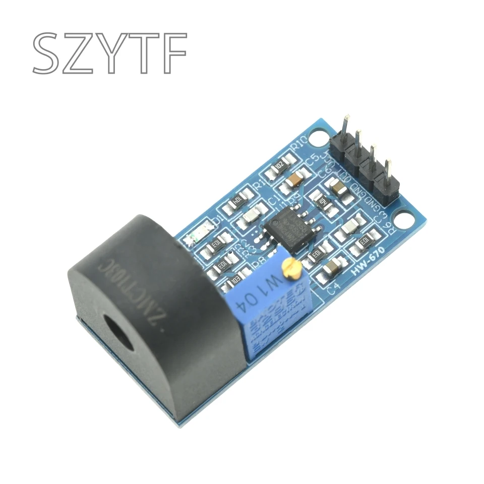 Mini transformador de corriente alterna ZMCT103C – Módulo de sensor 5A de alta precisión para monitoreo eléctrico - imagen 4