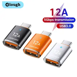 Adaptador OTG USB-C Macho a USB 3.0 Hembra – Carga Rápida Xiaomi