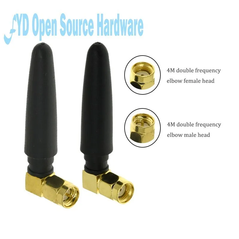 Antena WiFi de 2,4 GHz/5GHz/5,8 GHz, banda Dual, conector Dbi RPSMA/SMA, Aeria de goma para Mini tarjeta PCI, adaptador USB, enrutador de red - imagen 5