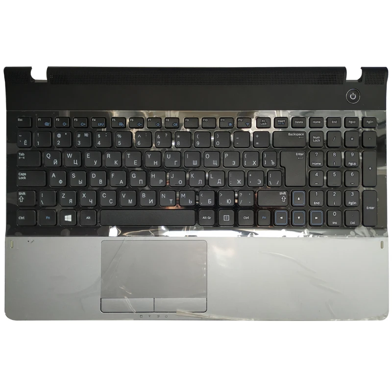 Nuevo para samsung NP300E5A NP305E5C NP300e5x NP305E5A 300E5A 300E5C 300E5Z teclado ruso RU cubierta superior del reposamanos - imagen 2
