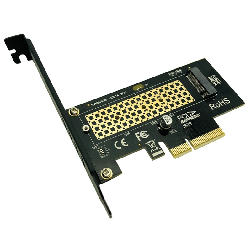 Adaptador NVME Pro 2230-2280, tarjeta adaptadora M.2 NVME SSD a PCIe 3,0, tarjetas de vídeo PCI-E para tarjeta de sonido de escritorio, adaptador PCI Express M2 - imagen 5