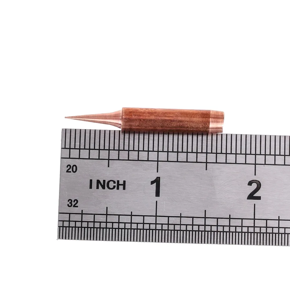 Punta de soldador de cobre puro 900M-T-K, puntas de soldadura sin plomo, cabezal de soldadura BGA, herramientas de soldadura, herramientas de hierro de marca, 5 uds. - imagen 4