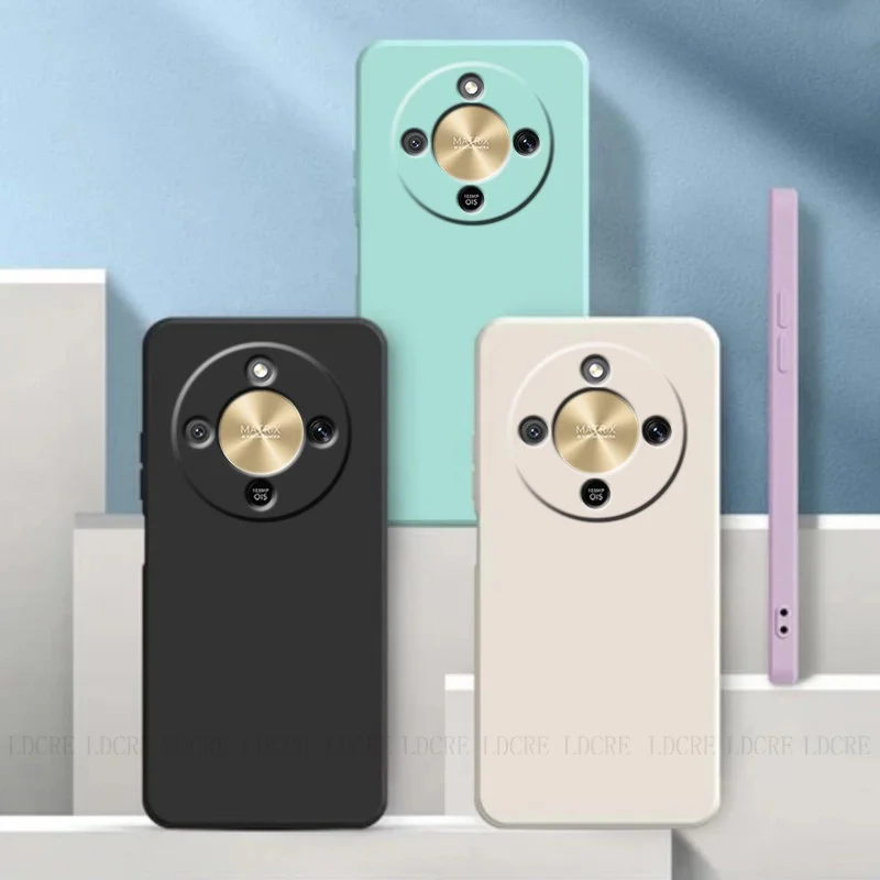 Para funda Honor X9D funda Huawei Honor X9D Capas teléfono armadura protectora trasera silicona líquida a prueba de golpes suave TPU Fundas Honor X9D