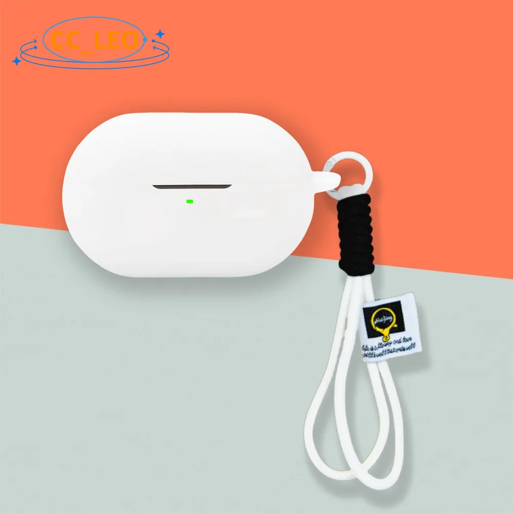 Para SoundPeats PearlClip Pro funda bonita colgante con cordón SoundPeats CC Pro funda protectora a prueba de golpes - imagen 3