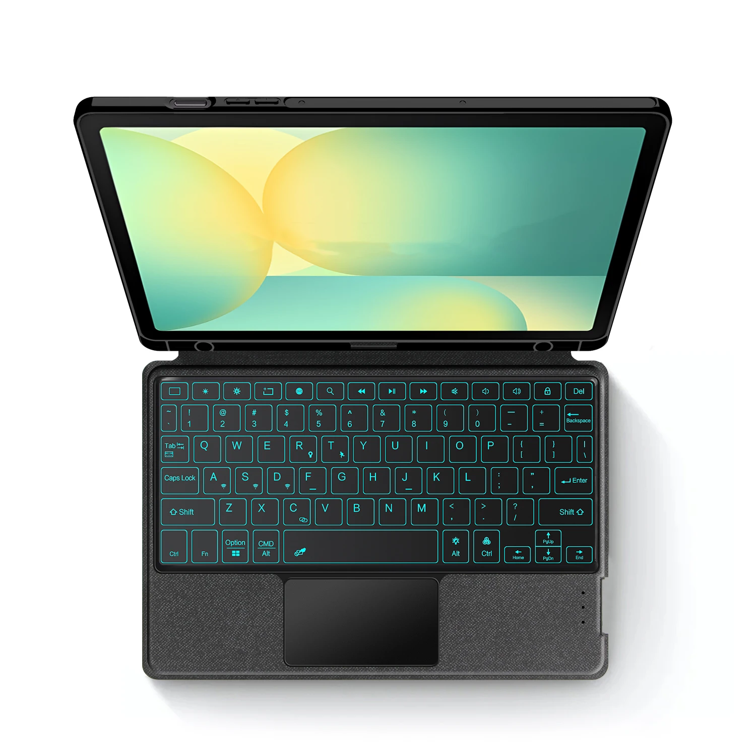 Teclado con panel táctil para Samsung Galaxy Tab S10 FE 10,9 "2025 SM-X520 funda Tab S9 FE 10,9 pulgadas 2023 cubierta de teclado mágico desmontable - imagen 3