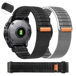 Correa Nailon Garmin Fenix 8, Quatix 8, Enduro 3 – Cierre Velcro