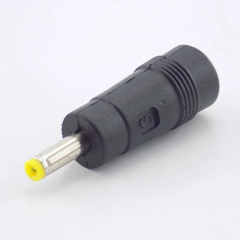 Adaptador de enchufe DC hembra a macho, Conector de 5,5mm X 2,1mm, 5 piezas, 1,7mm X 4,0mm, para pc, ordenador portátil, M20 - imagen 3