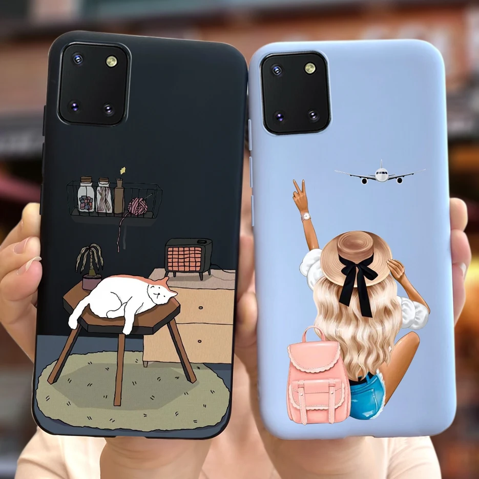 Funda de TPU suave para Samsung Galaxy Note 10 Lite, carcasa bonita pintada en caramelo, parachoques - imagen 5