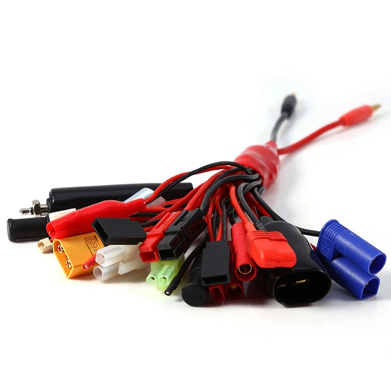 1 Uds. Adaptador de Cable de carga de equilibrio multifunción 19 en 1 XT60 EC3 EC5 HXT TAMIYAS para cargador IMAX B6 B6AC - imagen 5