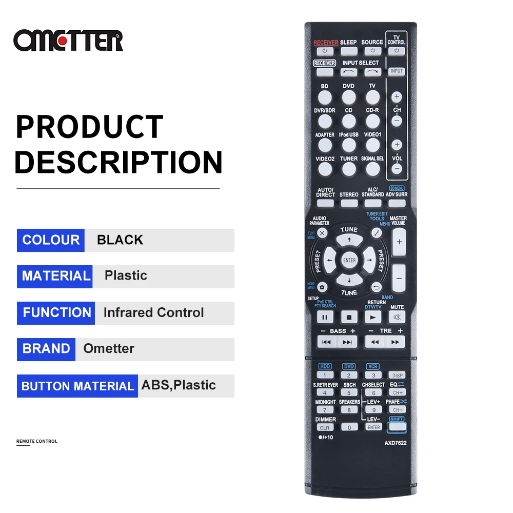 AXD7622-mando a distancia Pioneer AXD7624, receptor de VSX-23TXH VSX-921-K, VSX-523-K - imagen 4