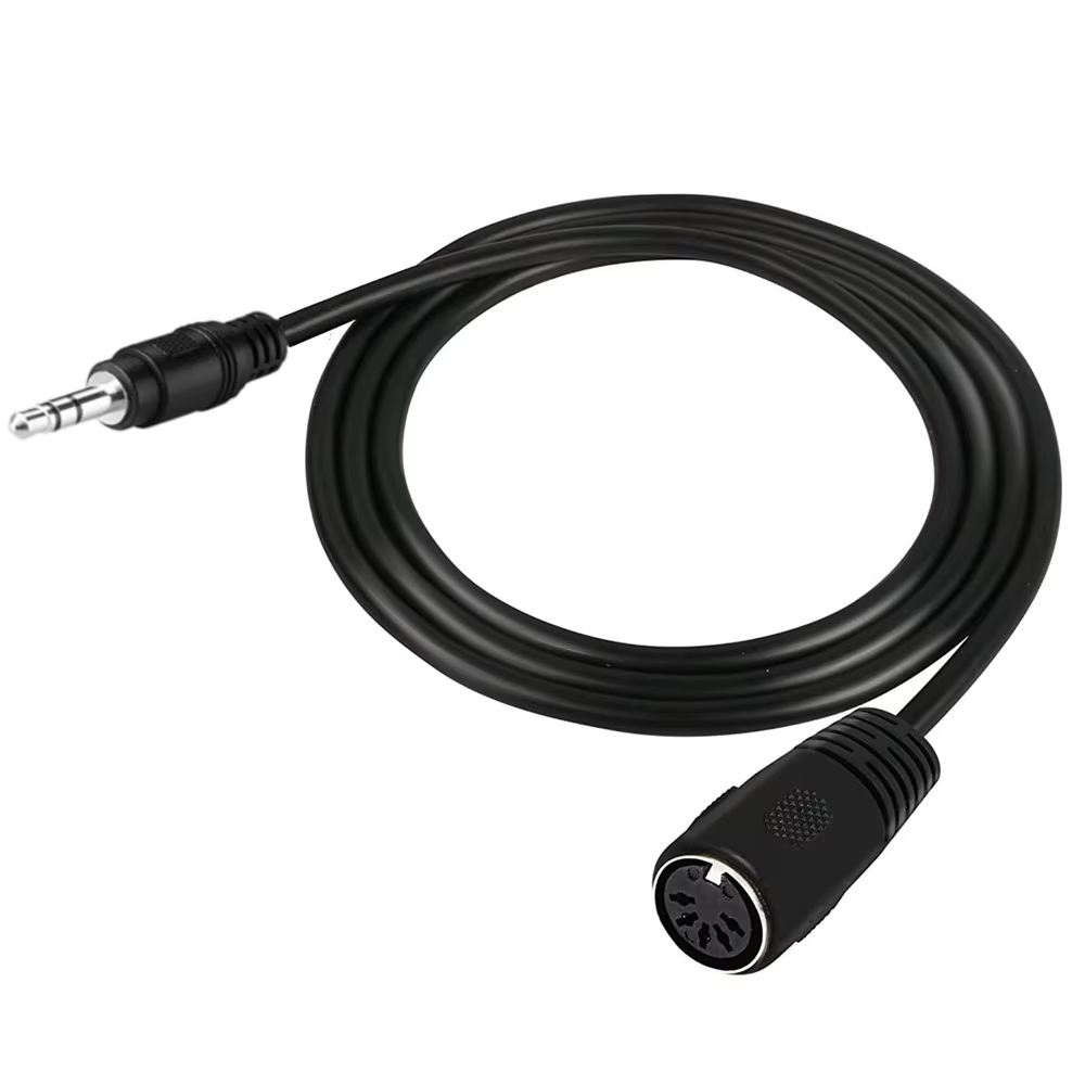 Cable Adaptador MIDI 5 Pines a Jack 3.5mm Estéreo - imagen 2