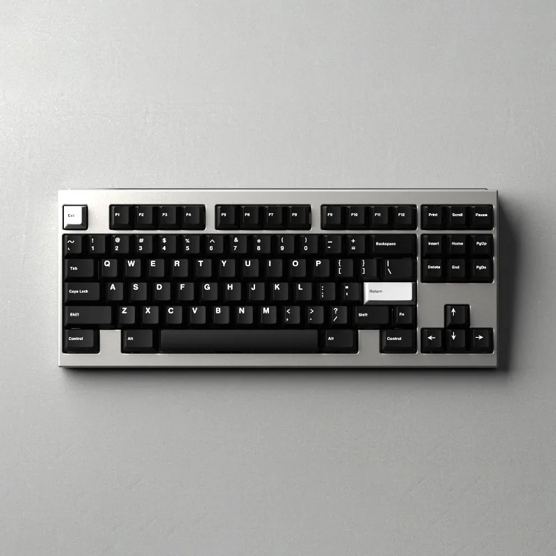 Juego de teclas negras GMK CTL MONO, tapas de teclado de perfil de cereza ABS personalizadas para juegos, accesorios de teclado mecánico de oficina - imagen 2