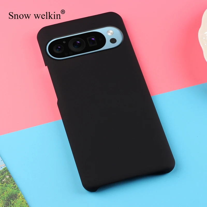Para Google Pixel 9 Pro XL funda de plástico duro mate de goma de lujo para Google Pixel 9 Pro XL fundas traseras para teléfono funda Coque - imagen 4