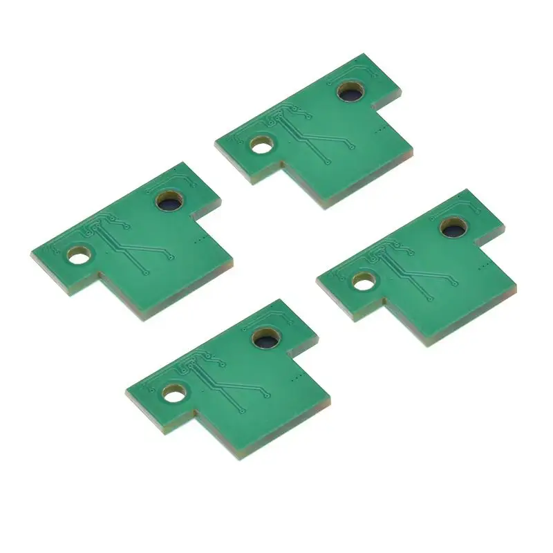 1 Juego de chip X543 X544 X546 X548 para impresora Lexmark C540 C543 C544 C546 Chip de tóner C540H1KG C540H1CG C540H1MG C540H1YG C540H2KG