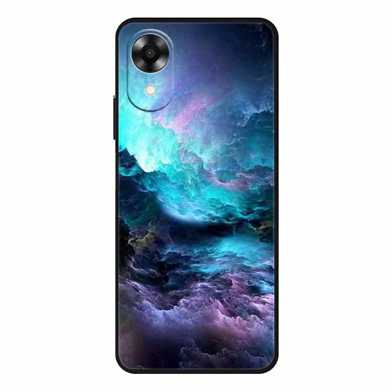 Funda para Oppo A17k, carcasa trasera de silicona, bonita, Lobo encantador, Oppo A17k A17 k, funda blanda A 17 K - imagen 2