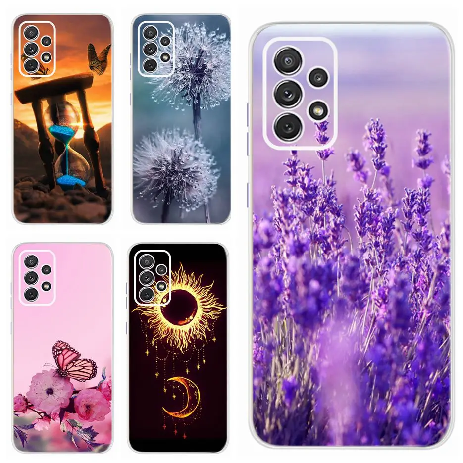 Funda de silicona para Samsung Galaxy A33 5G, carcasa pintada con estilo, suave y delgada, A33 A 33 A336B, parachoques