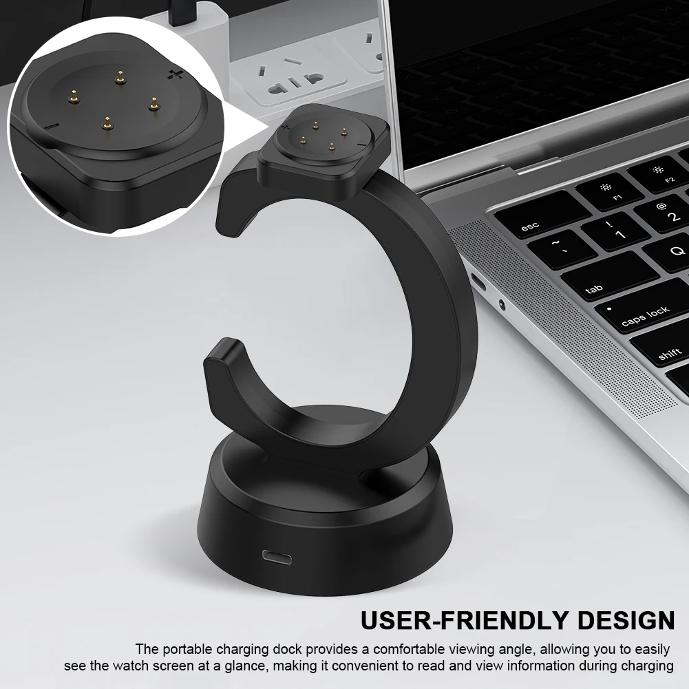 Base de carga magnética para Google Pixel Watch 3/Watch 2/Fitbit ACE LTE, soporte de carga con Cable de carga - imagen 2