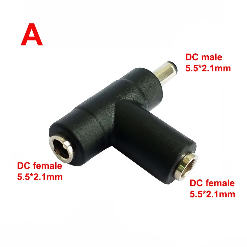2PCS 5.5-2.1MM