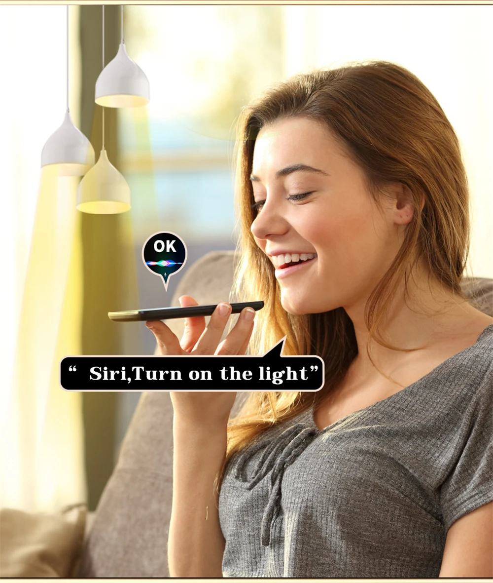 Una mujer está hablando por un teléfono celular