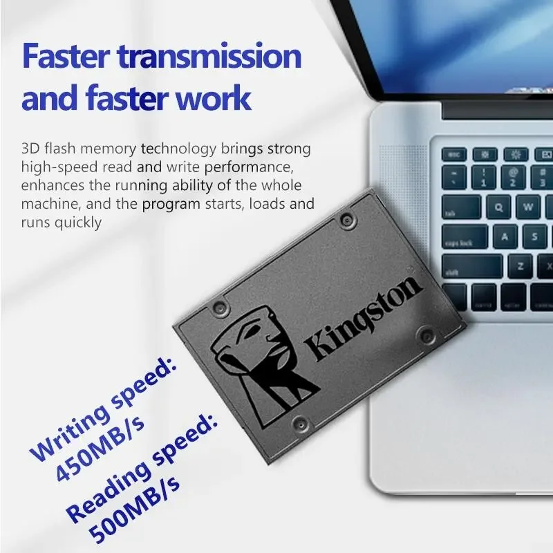 Kingston A400 SSD 2,5 pulgadas SATA III - 960 GB para PC - imagen 3