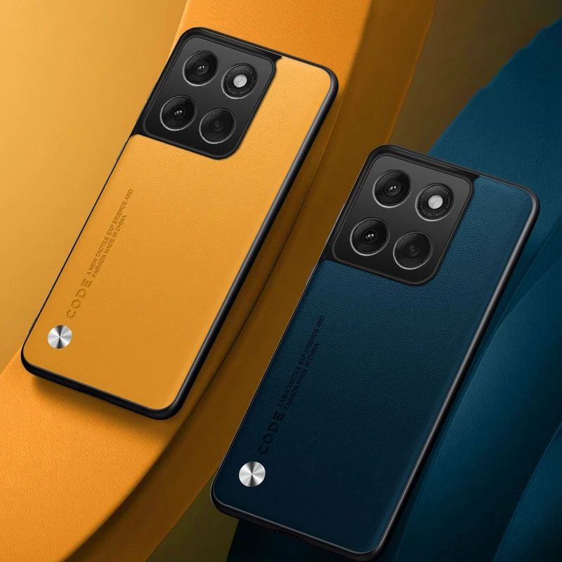 Funda de cuero PU de lujo para Motorola Edge 60 Fusion, funda trasera de silicona, funda protectora para teléfono para Motorola Moto Edge 60 Fusion 5G - imagen 3