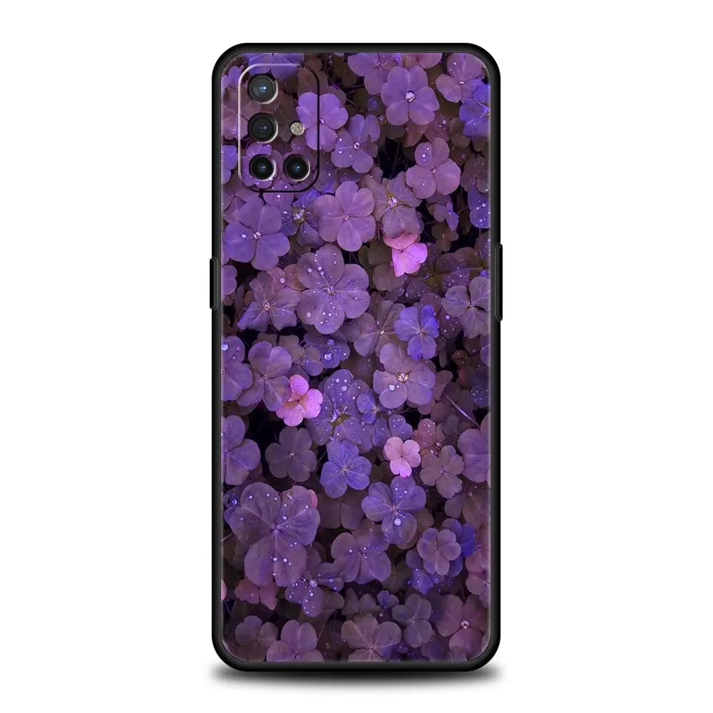 Funda de teléfono para OnePlus 12 11 10 9 Pro 9T 12R 10R 9R 9RT 10T 8T 7T Nord 2T CE 2 5G N200 N10 N100 funda suave flor 12 - imagen 5