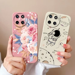 Funda Realme 11 4G Silicona Líquida Floral - Protección Lente
