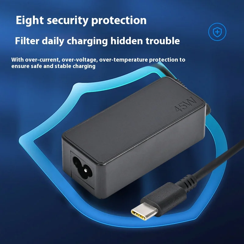 20V 2.25A 45W tipo USB C para Lenovo AC cargador de ordenador portátil Chromebook c330 00HM666 serie ThinkPad T480 Yoga 720S-13IKB 720S-13ARR - imagen 4