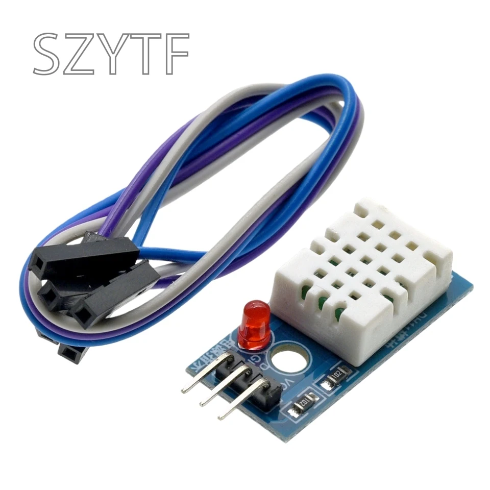 Sensor preciso de temperatura y humedad GXHT11, cable único industrial, funciona con proyectos DHT11, Arduino y Raspberry Pi - imagen 3