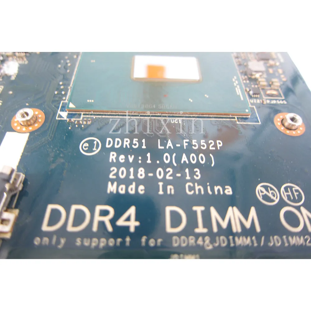 Para Dell Alienware 15 R4 17 R5 placa base para ordenador portátil i9-895HK CPU GTX1080 CN-0J6PG8 CN-0JT6T7 DDR51 LA-F552P placa base para portátil - imagen 2
