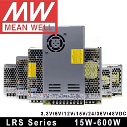 Fuente Conmutada Mean Well LRS-350W – 5V 12V 24V 48V Salida Única