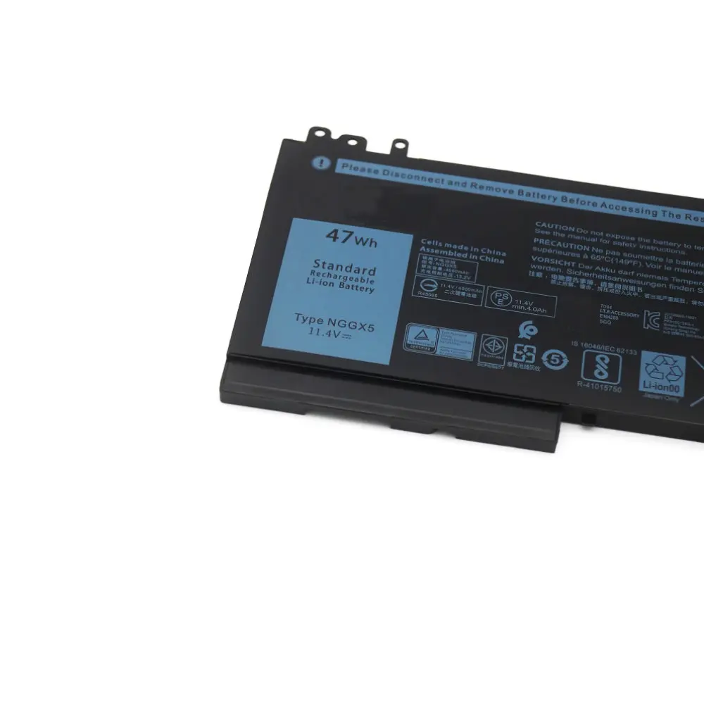 NGGX5-batería para portátil Dell Latitude E5270 E5470 E5570 E5550 E5250 Series M3510 JY8D6 954DF 0JY8D6 53VJ6 0RDRH9 47wh, nueva - imagen 4