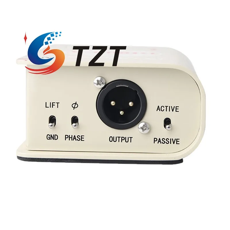 TZT Alctron DI600-A Caja directa activa 2 en 1 y caja directa pasiva con respuesta de frecuencia de 10 Hz a 40 kHz - imagen 2